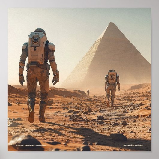 Space Command™-Collectie – Verkenningsreeks Poster (Voorkant)