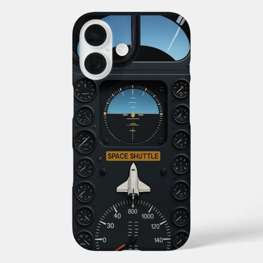 Space Commander iPhone Hoesje (Achterkant)