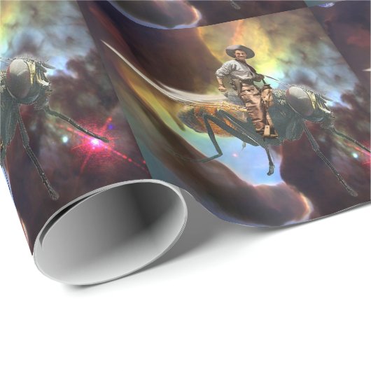 Space Cowboy Cadeaupapier (Rol Hoek)