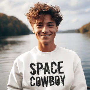 SPACE COWBOY, grappig  Mannen T-shirt