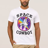 SPACE COWBOY MANNEN T-SHIRT (Voorkant)