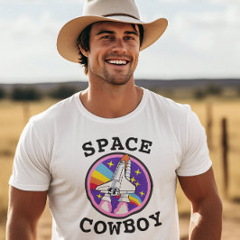 SPACE COWBOY MANNEN T-SHIRT