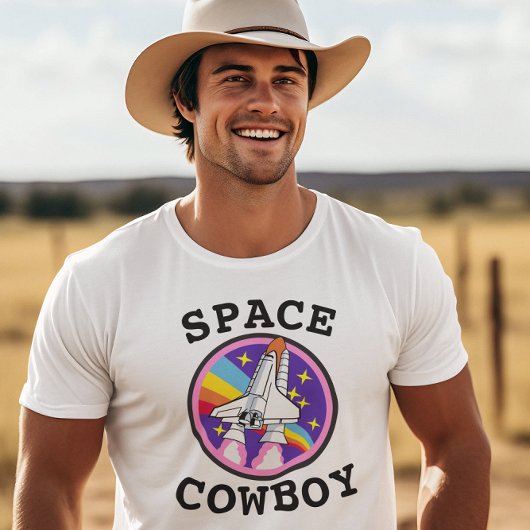 SPACE COWBOY MANNEN T-SHIRT