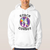 SPACE COWBOY MANNEN T-shirts Hoodie (Voorkant)