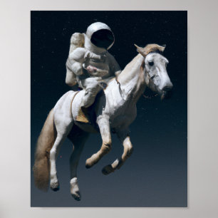 Space Cowboy Poster Originele Kunstenaar Kunstwerk