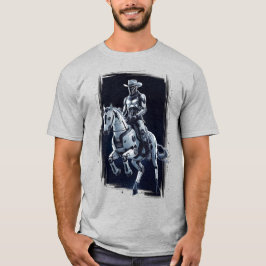 Space Cowboy Sci-Fi Western T-shirt