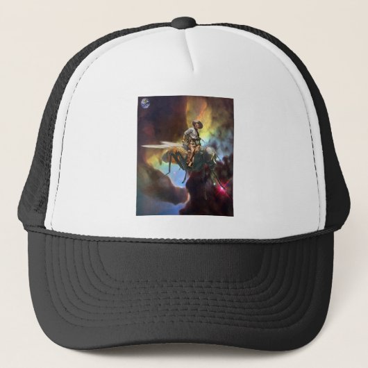 Space Cowboy Trucker Pet (Voorkant)