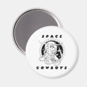 Space Cowboys Magnet (Voorkant / Achterkant)