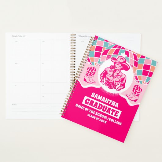 Space Cowgirl Afstuderen Planner (Display)