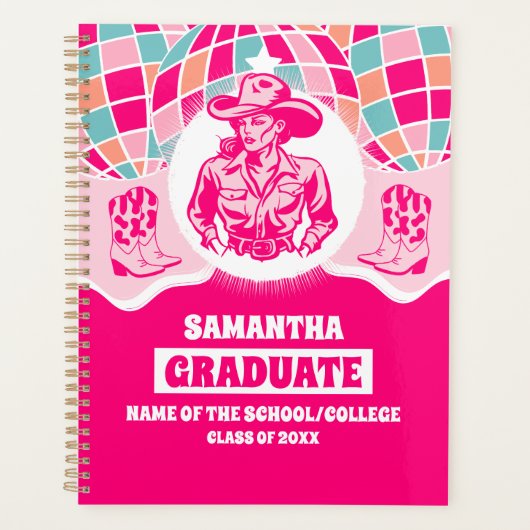 Space Cowgirl Afstuderen Planner (Voorkant)