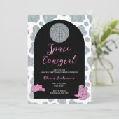 Space Cowgirl Bachelorette Weekend Itinenerary Kaart (Staand voorkant)