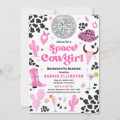 Space Cowgirl Bachelorette Weekend Itinerary Kaart (Voorkant)