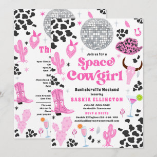 Space Cowgirl Bachelorette Weekend Itinerary Kaart