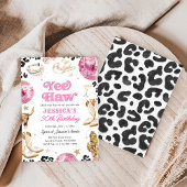 Space Cowgirl Rodeo Pink Disco Birthday Party  Kaart