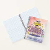 Space Cowgirl spiraal Notitieboek (Binnen)