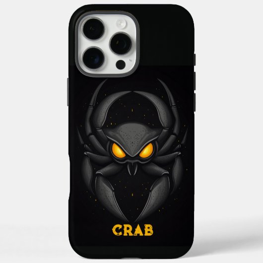 Space Crab gepersonaliseerd Case-Mate iPhone Case (Achterkant)