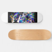 Space crash skateboard deck (Horizontaal)