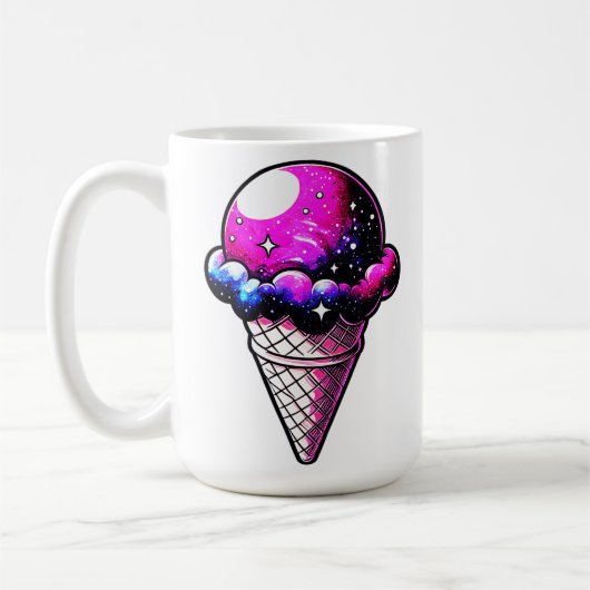 Space Cream Cone 205 Koffiemok (Links)