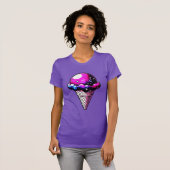 Space Cream Cone 205 T-shirt (Voorkant volledig)