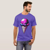 Space Cream Cone 205 T-shirt (Voorkant volledig)