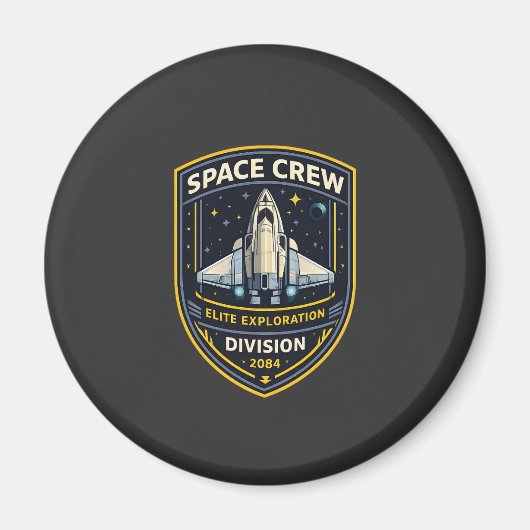 Space Crew Exploratie Divisie Academy Magneet (Voorkant)