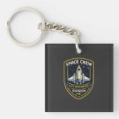 Space Crew Exploration Division Academy Keychain  (voorkant)