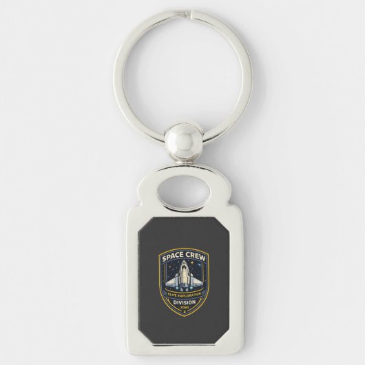 Space Crew Exploration Division Academy Keychain (Voorkant)