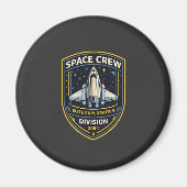 Space Crew Exploration Division Academy Magnet (Voorkant)