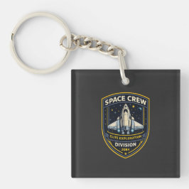 Space Crew Exploration Division Academy Sleutelhan Sleutelhanger