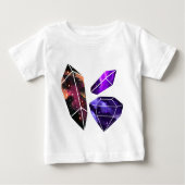 Space Crystals Baby Bodysuit (Voorkant)