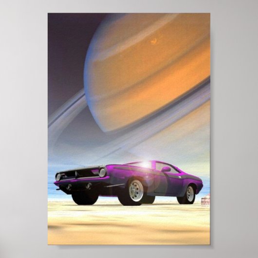 Space Cuda Poster (Voorkant)