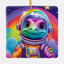 Space Dino- Ornament