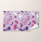 Space Dinosaurs, Cute Dinosaurs, Stars, Space Ship Bad Handdoek (Handdoek)