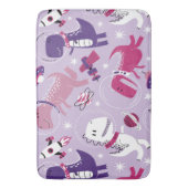 Space Dinosaurs, Cute Dinosaurs, Stars, Space Ship Badmat (Voorkant Verticaal)