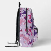 Space Dinosaurs, Cute Dinosaurs, Stars, Space Ship Bedrukte Rugzak (Links)