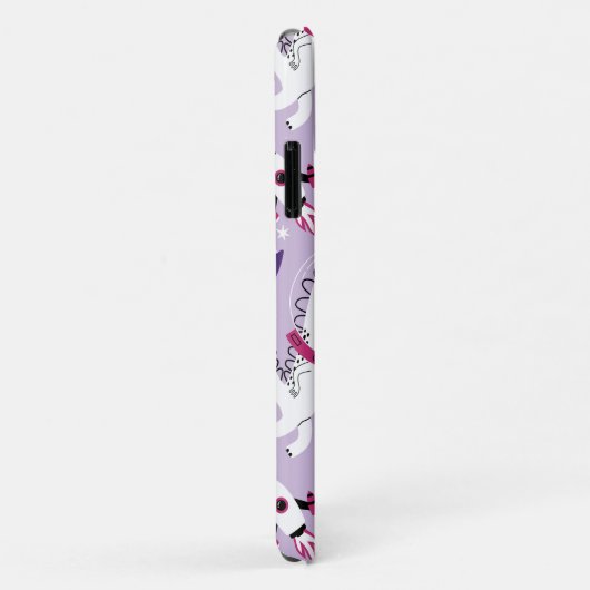 Space Dinosaurs, Cute Dinosaurs, Stars, Space Ship Case-Mate iPhone Case (Achterkant/rechts)