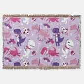 Space Dinosaurs, Cute Dinosaurs, Stars, Space Ship Deken (Voorkant)