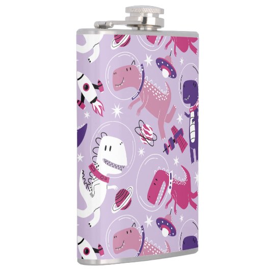 Space Dinosaurs, Cute Dinosaurs, Stars, Space Ship Heupfles (Rechts)