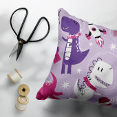 Space Dinosaurs, Cute Dinosaurs, Stars, Space Ship Kussensloop