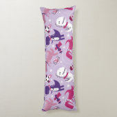 Space Dinosaurs, Cute Dinosaurs, Stars, Space Ship Lichaamskussen (Achterkant (Verticaal))