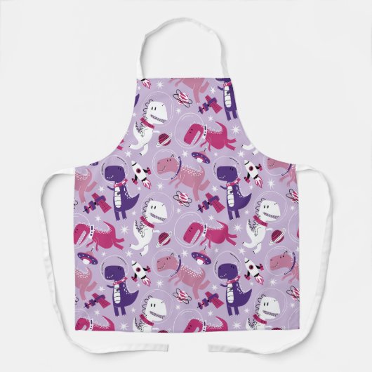 Space Dinosaurs, Cute Dinosaurs, Stars, Space Ship Schort (Voorkant)