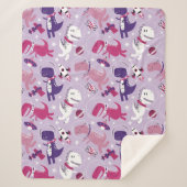 Space Dinosaurs, Cute Dinosaurs, Stars, Space Ship Sherpa Deken (Voorkant)