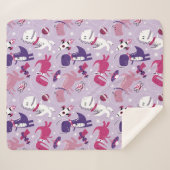 Space Dinosaurs, Cute Dinosaurs, Stars, Space Ship Sherpa Deken (Voorkant (horizontaal))