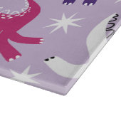 Space Dinosaurs, Cute Dinosaurs, Stars, Space Ship Snijplank (Hoek)