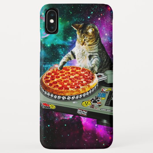 Space dj cat pizza Case-Mate iPhone case (Achterkant)