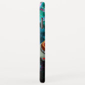 Space dj cat pizza Case-Mate iPhone case (Achterkant/rechts)