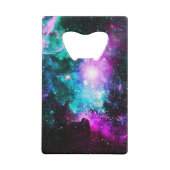 Space dj cat pizza creditkaart flessenopener (Achterkant)