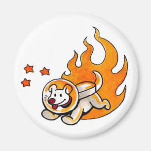 Space Dog Magneet