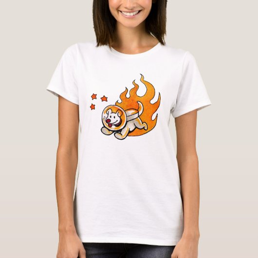 Space Dog T-shirt (Voorkant)