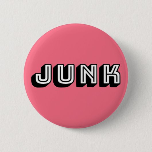 SPACE DOGS RADiO - JUNK BADGE Ronde Button 5,7 Cm (Voorkant)